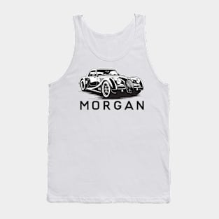 Morgan Utomotive Car Tribute  - Car Lover Design - Retro Vintage Tank Top